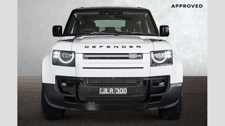 2025 Approved Land Rover Defender 90 Fuji White D250 3.0L Inline 6 Cylinder Twin-Turbo Diesel Mild Hybrid D250 S - 26MY