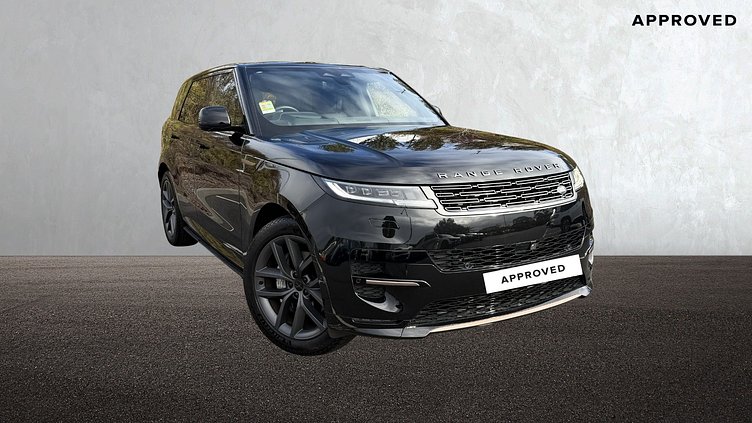 2025 Approved Land Rover Range Rover Sport Santorini Black D300 Diesel Mild Hybrid D300 Dynamic SE