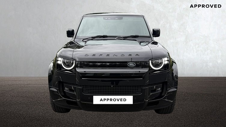 2025 Approved Land Rover Defender 110 Santorini Black D350 Diesel Mild Hybrid D350 X-Dynamic SE
