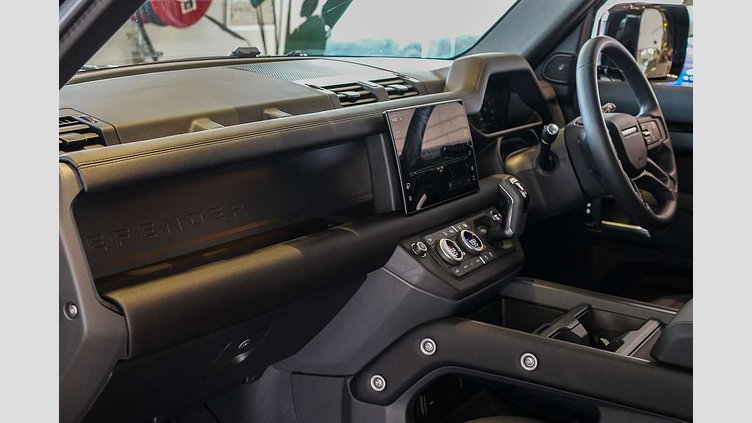 2025 Approved Land Rover Defender 110 Santorini Black Petrol Plug-in Electric Hybrid X-Dynamic SE