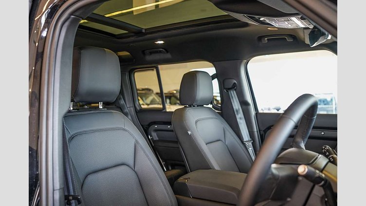 2025 Approved Land Rover Defender 110 Santorini Black Petrol Plug-in Electric Hybrid X-Dynamic SE