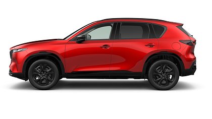 2026 Uus Mazda CX-5 Soul Red Crystal 2.5 M Hybrid e-Skyactiv G (141 hj) AWD AWD Homura Black AT (2)