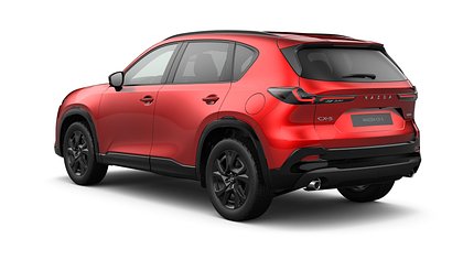 2026 Uus Mazda CX-5 Soul Red Crystal 2.5 M Hybrid e-Skyactiv G (141 hj) AWD AWD Homura Black AT (3)