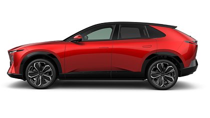2026 Uusi Mazda CX-6e Soul Red Crystal 78 kWh 78 kWh Takumi Black 21" (2)