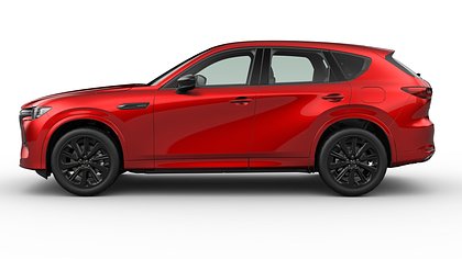 2026 Jauns Mazda CX-60 Soul Red Crystal CX-60 3.3 e-Skyactiv D Homura Tan Business Edition (2)