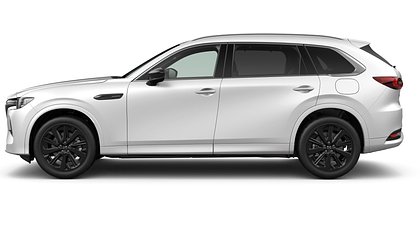 2026 Jauns Mazda CX-80 Rhodium White 2.5 PHEV 8AT Homura Plus (2)