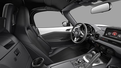 2025 Jauns Mazda MX-5 Arctic White 1.5 (132) Skyactiv-G Prime-line MT (4)