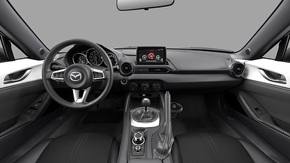 2025 Jauns Mazda MX-5 Arctic White 1.5 (132) Skyactiv-G Prime-line MT (5)