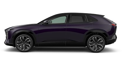 2026 NAUJI AUTOMOBILIAI Mazda CX-6e Nightfall Violet 78 kWh, RWD Takumi Bright (2)